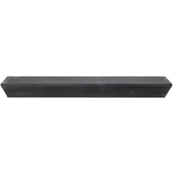 Kirklands Home Shelves|Black Wedge Wood Large Floating Shelf