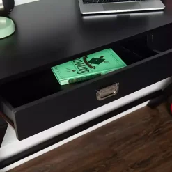 Kirklands Home Office Furniture|Wood 2-Drawer Peggy Desk Black