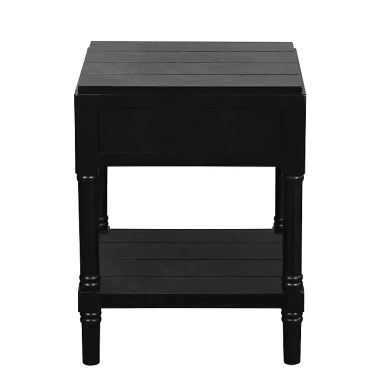 Kirklands Home Accent & End Tables|Wood Layla Accent Table Black