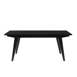 Kirklands Home Coffee Tables|Wood Minimalist Coffee Table Black