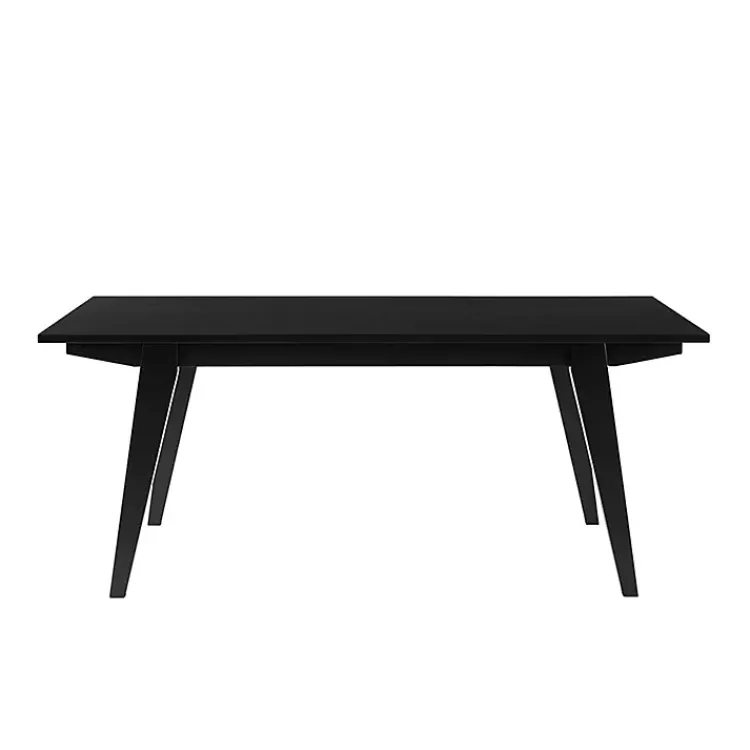 Kirklands Home Coffee Tables|Wood Minimalist Coffee Table Black