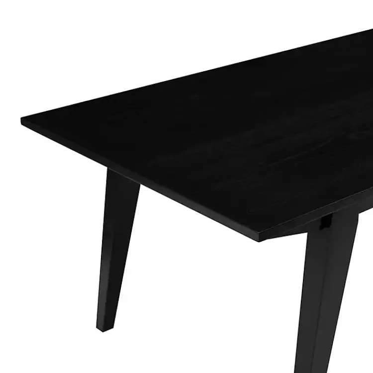 Kirklands Home Coffee Tables|Wood Minimalist Coffee Table Black