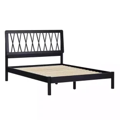 Kirklands Home Beds & Headboards|Wood Spindle Headboard Full Bed Black