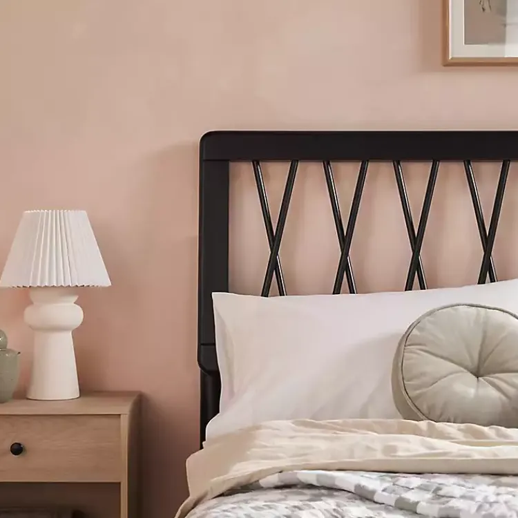 Kirklands Home Beds & Headboards|Wood Spindle Headboard Full Bed Black