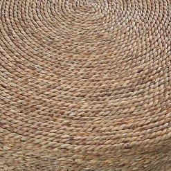 Kirklands Home Accent & End Tables|Black Wood Wrapped Rope Accent Tables, Set of 2 Brown