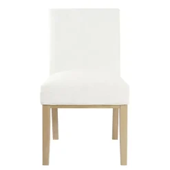 Kirklands Home Dining Chairs|Blair Stain Proof Dining Chair White