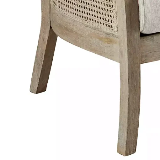 Kirklands Home Accent Chairs|Blake Cane Back Accent Chair Tan