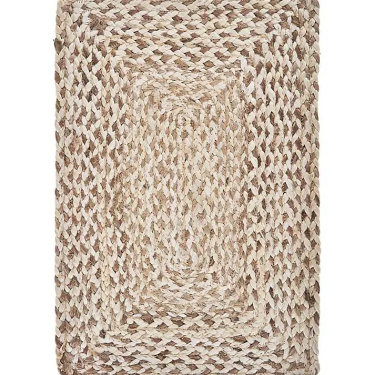 Kirklands Home Table Linens|Bleach and Natural Woven Placemats, Set of 4 Tan