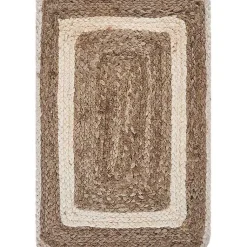 Kirklands Home Table Linens|Bleached Border Jute Placemats