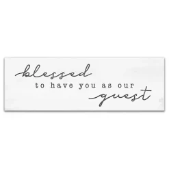 Kirklands Home Wall Quotes & Signs|Blessed to Have You Canvas Wall Plaque