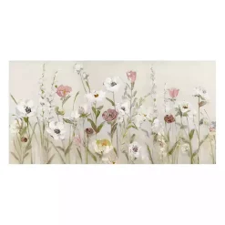 Kirklands Home Canvas Art|Blooming Around Giclee Canvas Art Print Tan