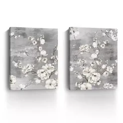 Kirklands Home Canvas Art|Blossoming Giclee Canvas Art Prints, Set of 2