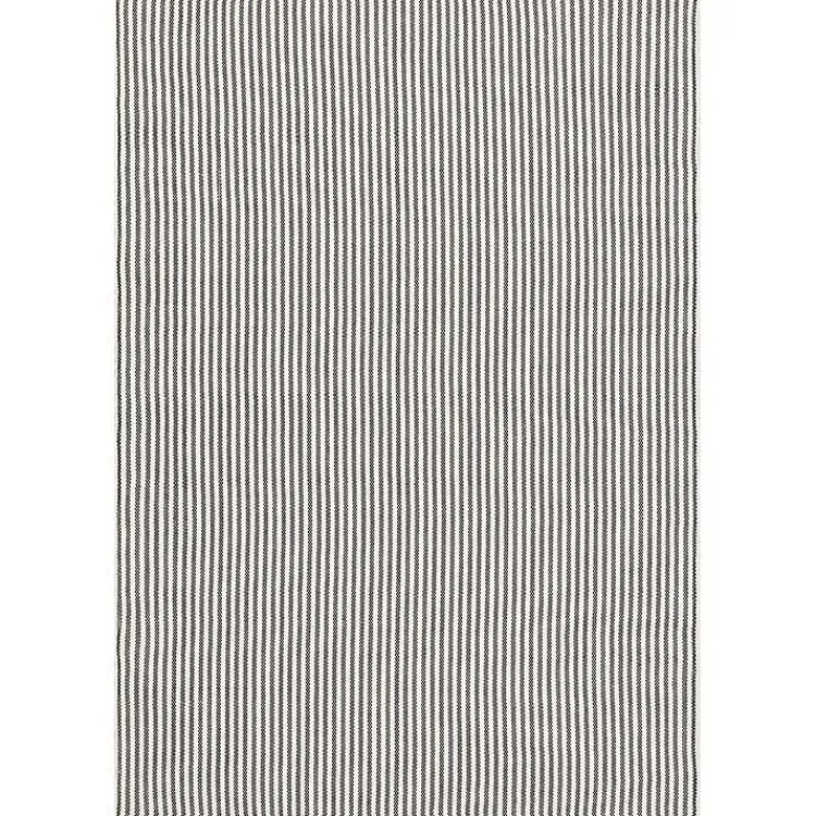 Kirklands Home Area Rugs|Blue & White Pinstripe Indoor/Outdoor Rug, 5x8