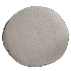 Discount Blue & White Stripe Organic Cotton Pouf Poufs & Floor Cushions