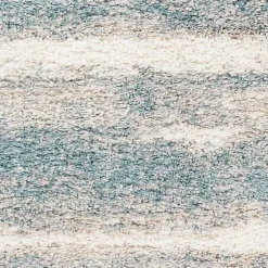 Kirklands Home Area Rugs|Blue Abstract Soft Lines Area Rug, 5x8