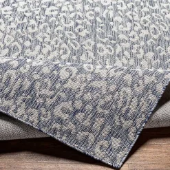 Kirklands Home Outdoor Rugs|Blue Amur Outdoor Rug, 6x9