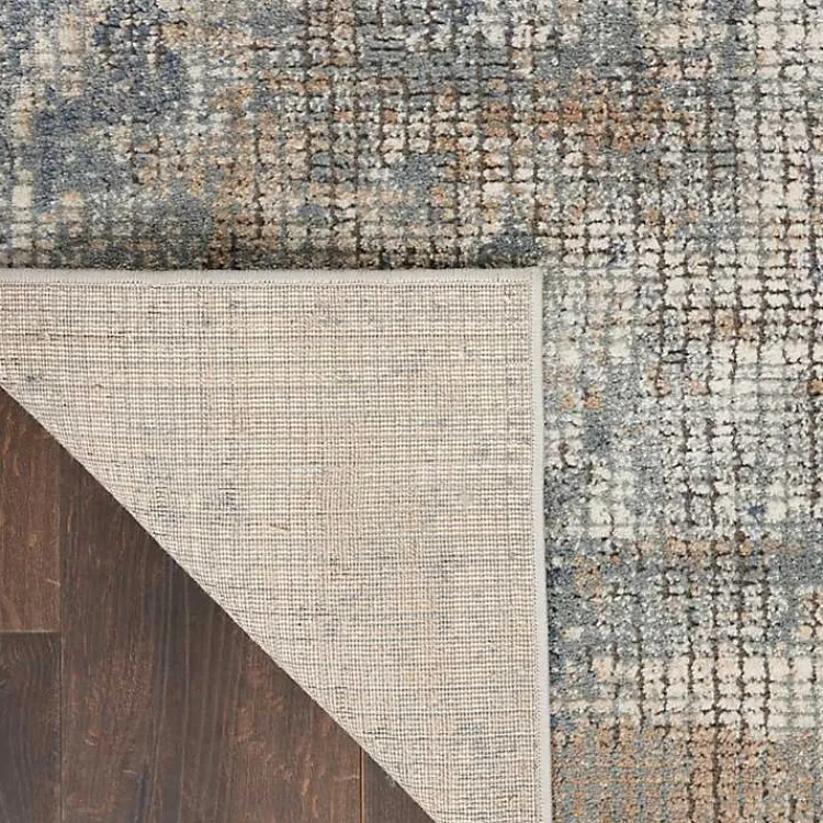 Kirklands Home Area Rugs|Blue and Beige Tally Textured Area Rug, 5x7