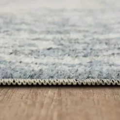 Kirklands Home Area Rugs|Blue and Cream Blackwell Area Rug, 6x9