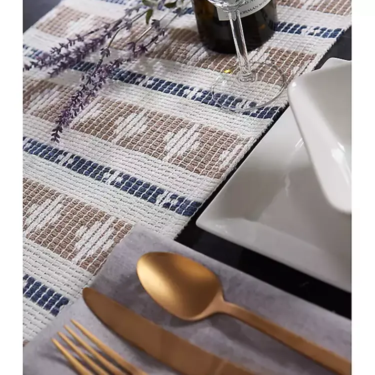 Kirklands Home Table Linens|and Stone Southwest Table Runner, 72 in. Blue