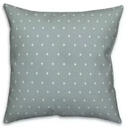 Kirklands Home Outdoor Cushions & Pillows|Blue and White French Country Outdoor Throw Pillow