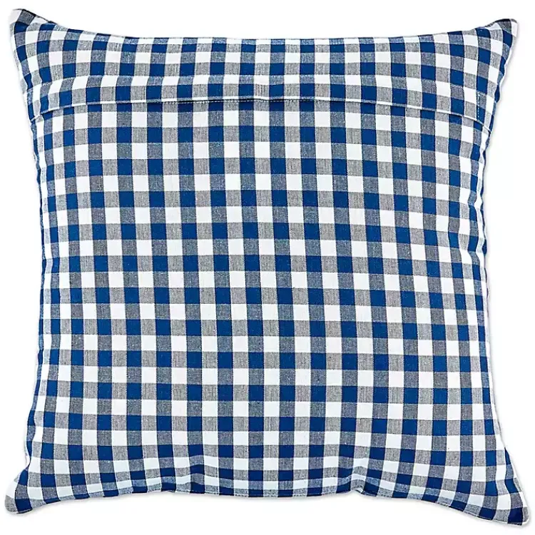 Best and White Gingham Pillow Covers, Set of 4 Pillows