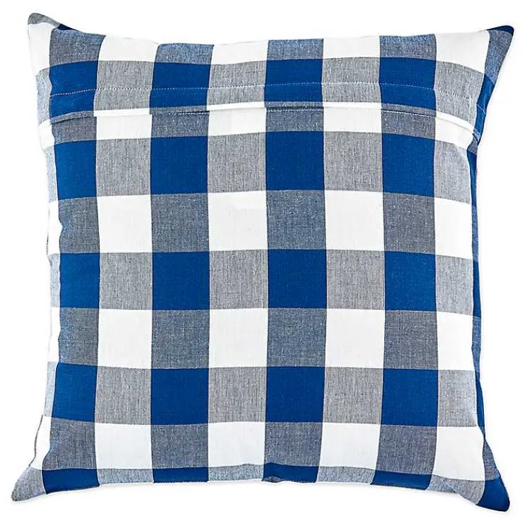 Best and White Gingham Pillow Covers, Set of 4 Pillows