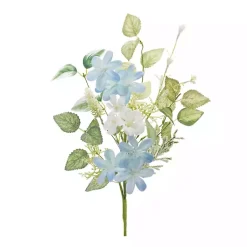 New Blue and White Mixed Blossom Sprays, Set of 6 Stems & Bouquets