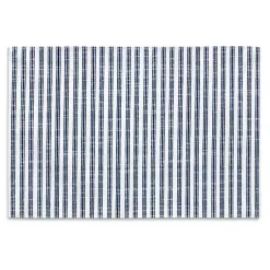 Kirklands Home Table Linens|Blue and White Striped 4-pc. Placemat Set
