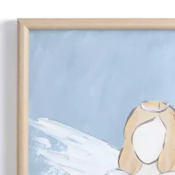 Kirklands Home Framed Art|Blue Angel II Framed Art Print