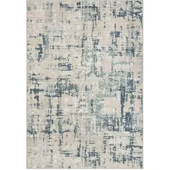 Kirklands Home Area Rugs|Blue Avalon Abstract Pattern Area Rug, 4x6