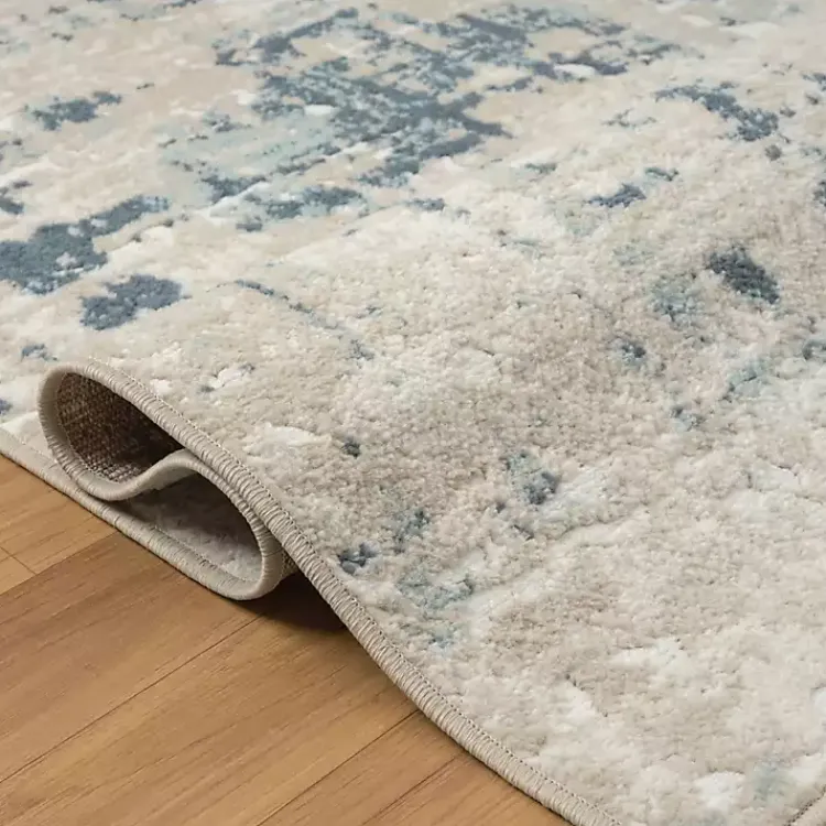 Kirklands Home Area Rugs|Blue Avalon Abstract Pattern Area Rug, 4x6