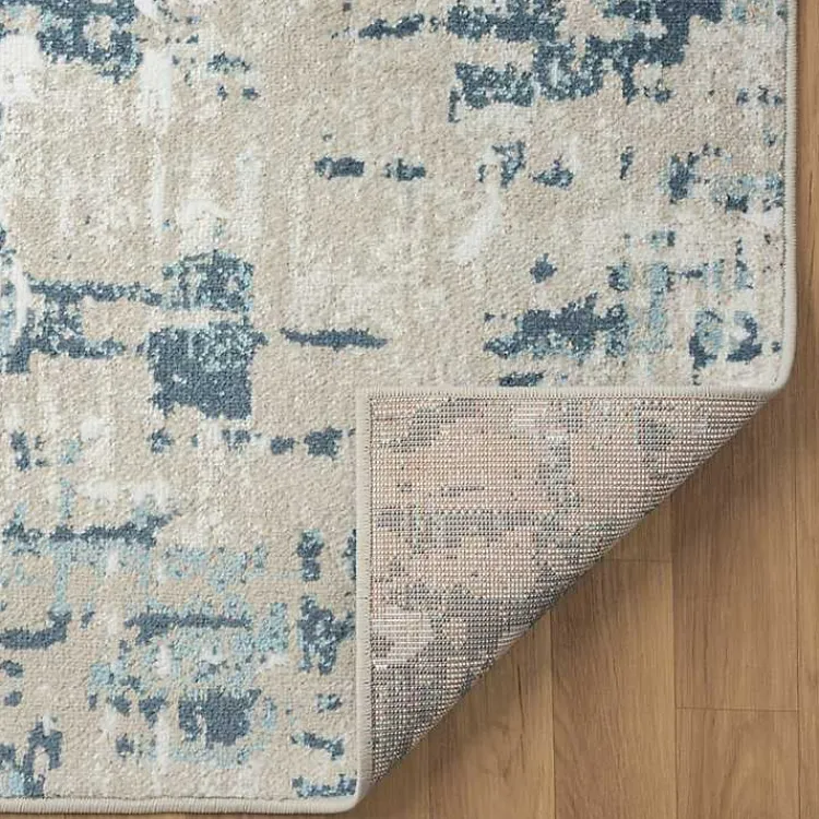 Kirklands Home Area Rugs|Blue Avalon Abstract Pattern Area Rug, 4x6