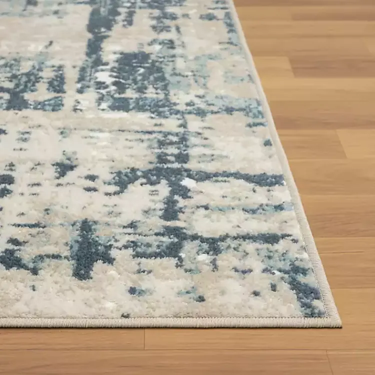 Kirklands Home Area Rugs|Blue Avalon Abstract Pattern Area Rug, 5x8