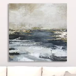 Kirklands Home Canvas Art|Blue Bay Giclee Canvas Art Print, 30x30 in.