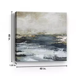 Kirklands Home Canvas Art|Blue Bay Giclee Canvas Art Print, 40x40 in.