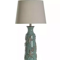 Kirklands Home Table Lamps|Blue Bay Nautical Ceramic Table Lamp Tan