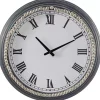 Kirklands Home Clocks|Blue Beaded Roman Numeral Clock