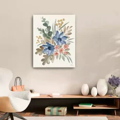 Kirklands Home Canvas Art|Blue Botanical Blend Canvas Art Print