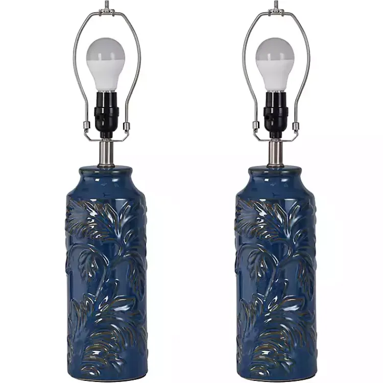 Kirklands Home Table Lamps|Blue Boical Mayfield Table Lamps, Set of 2 Tan