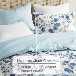 Kirklands Home Comforters|Blue Botanical 3-pc. King Comforter Set