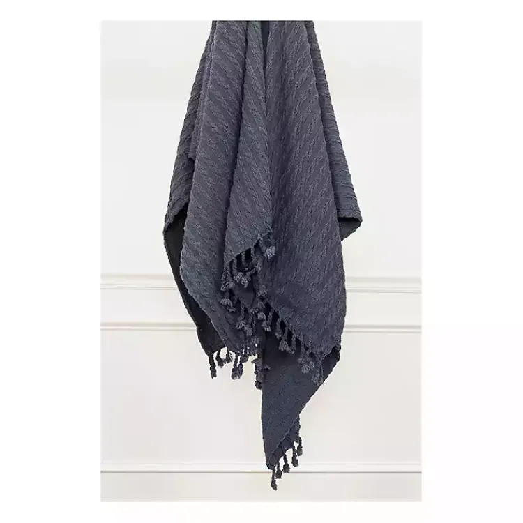 Hot Cable Knit Tassel Throw Blankets & Throws