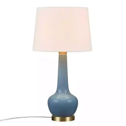 Kirklands Home Table Lamps|Ceramic Zazie Table Lamp Blue