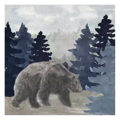 Kirklands Home Canvas Art|Blue Cliff Mountains Bear I Canvas Art Print