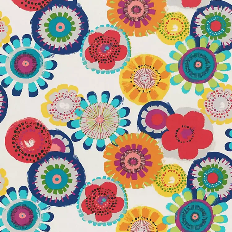 Kirklands Home Outdoor Cushions & Pillows|Blue Confetti Outdoor Chair Cushion