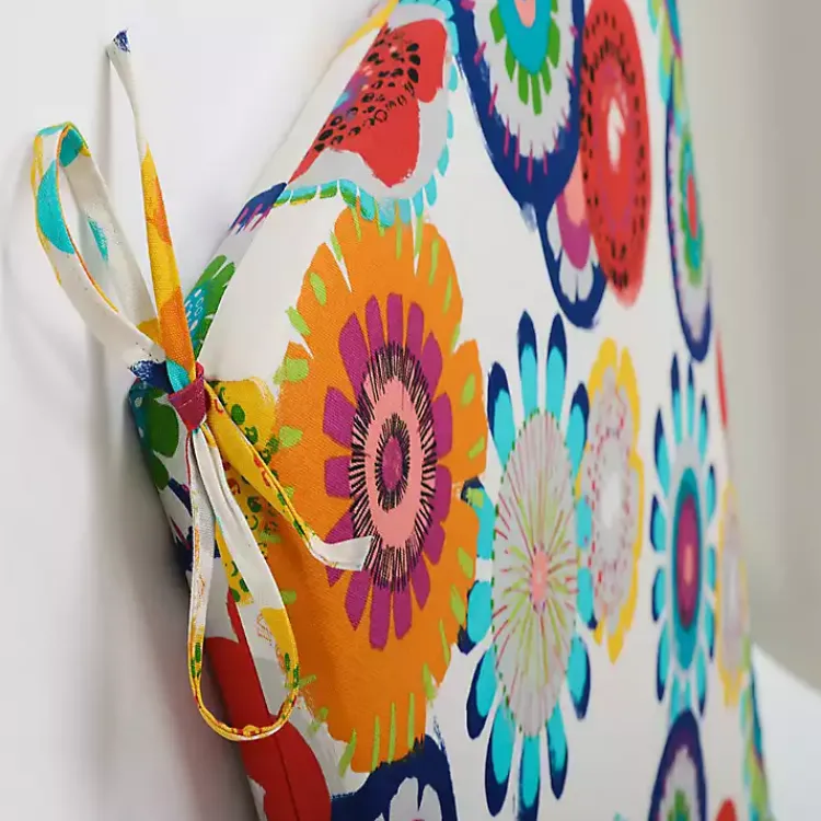 Kirklands Home Outdoor Cushions & Pillows|Blue Confetti Outdoor Chair Cushion