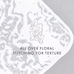 Kirklands Home Quilts|Blue Damask Reversible 3-pc. King Quilt Set