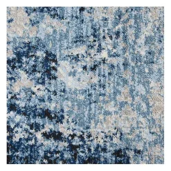 Kirklands Home Area Rugs|Blue Edward Overdyed Area Rug, 8x10