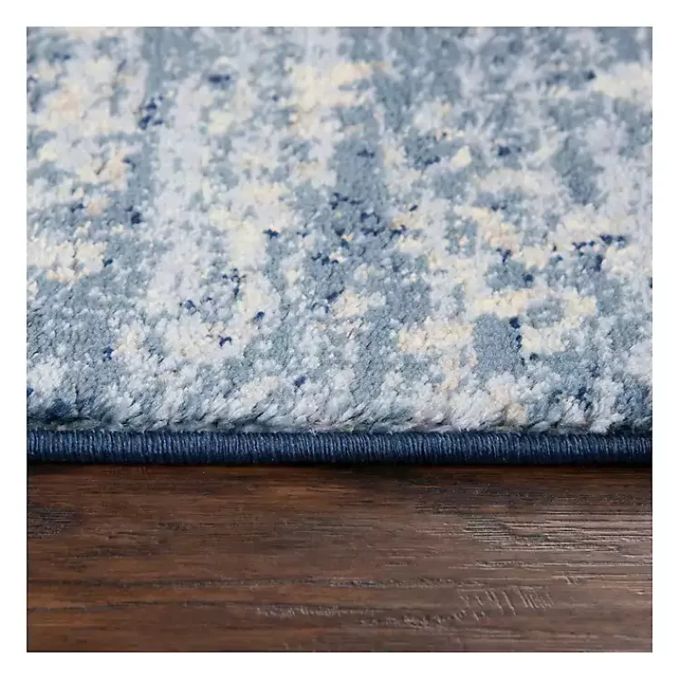 Kirklands Home Area Rugs|Blue Edward Overdyed Area Rug, 8x10