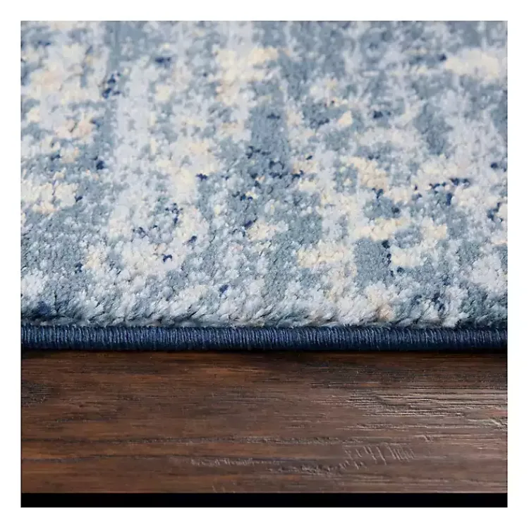 Kirklands Home Area Rugs|Blue Edward Overdyed Area Rug, 8x10