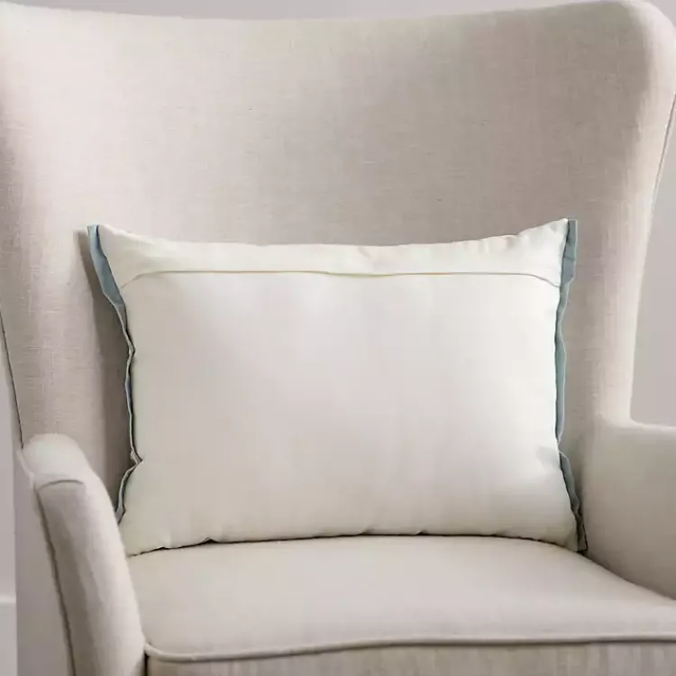 Clearance Embroidered Medallion Lumbar Pillow Pillows